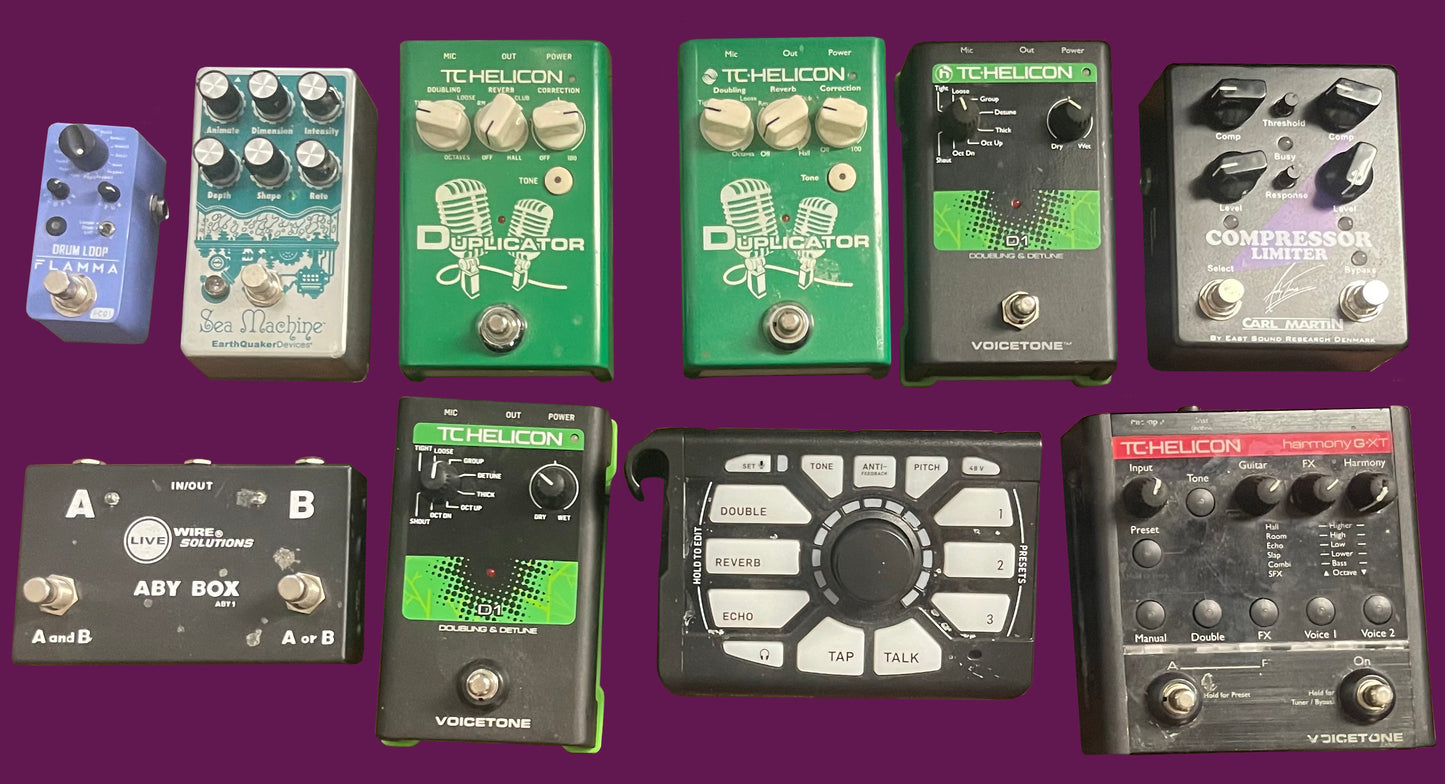 Guitar and Pedal Processors